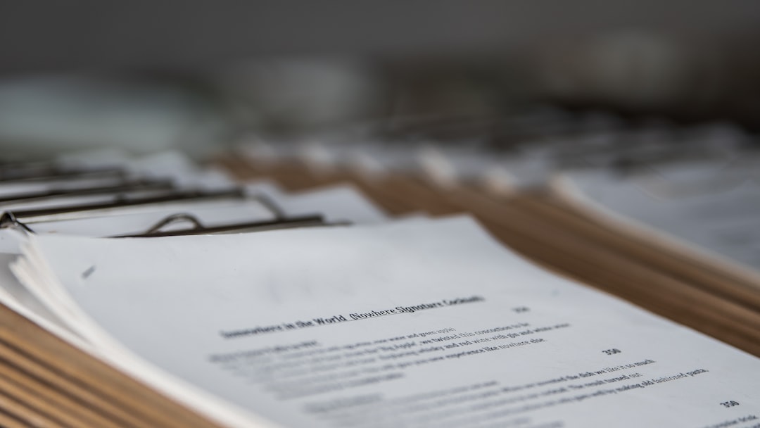 government support documents checklist