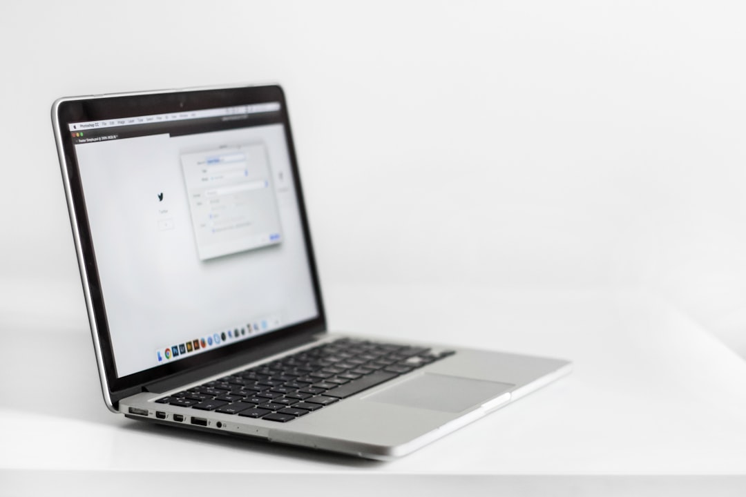 benefit application laptop documents